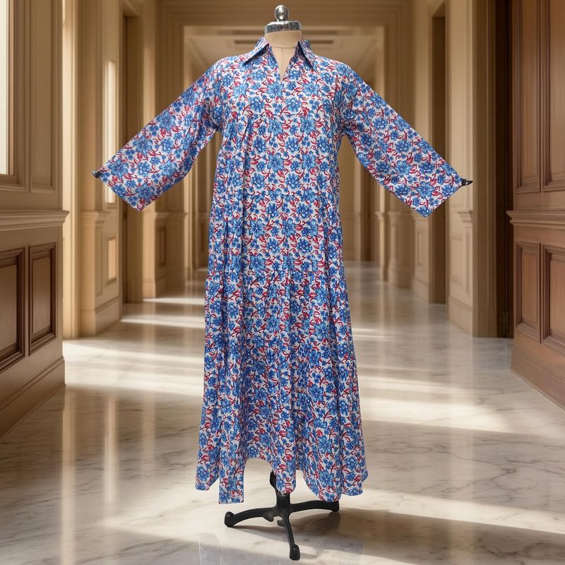 S/M Cotton Jacket & Jalabiya Set length 56” Long