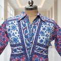 S/M Cotton Jacket & Jalabiya Set length 56” Long