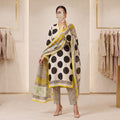 Premium Stitched Linen Suit With Linen Sheila L-501