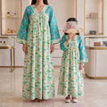 Faika 100% Premium Indian Cotton Jalabiya – Women’s Long Dress.