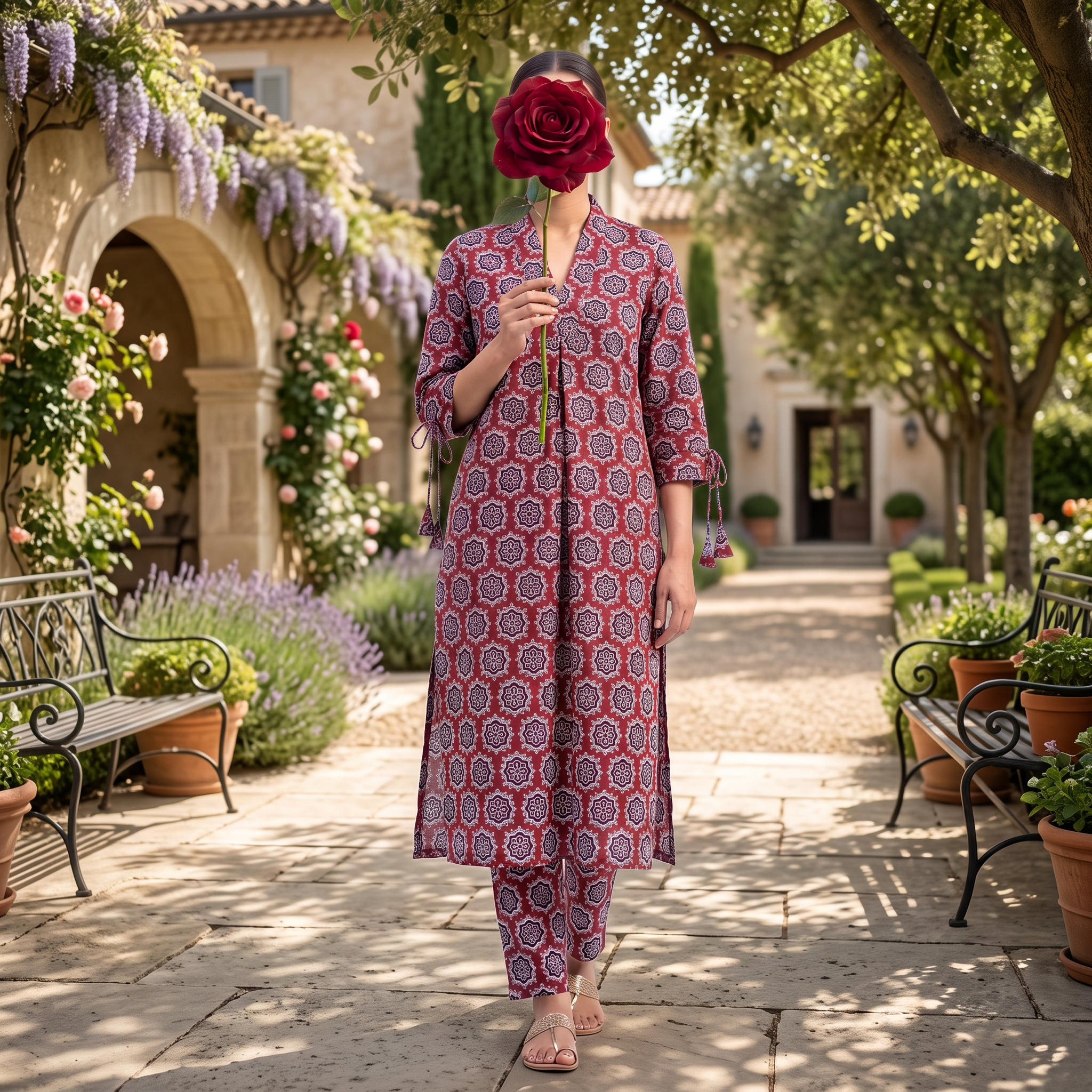 Premium Stitched Cotton Suit 001