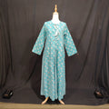XS-S Nobila Cotton Printed Dress 54" Long Jalabiya