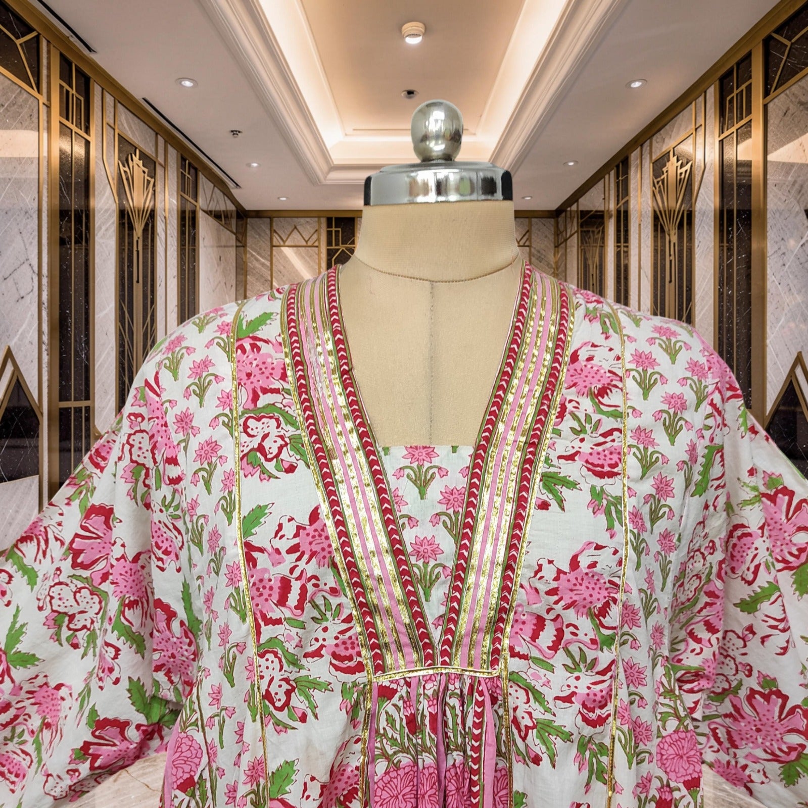 Nawr Cotton Dress Jalabiya