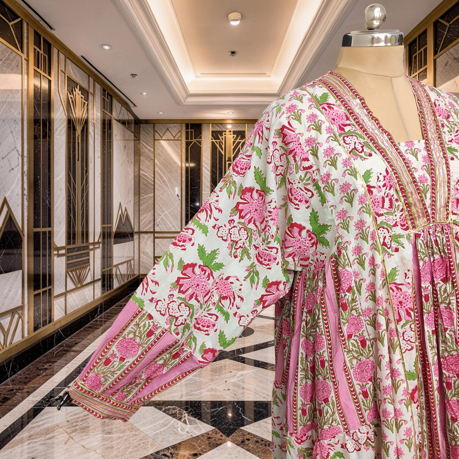 Nawr Cotton Dress Jalabiya