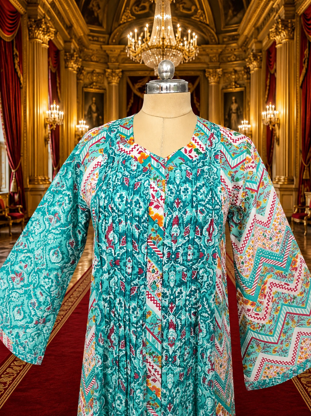Nura Cotton Dress Jalabiya