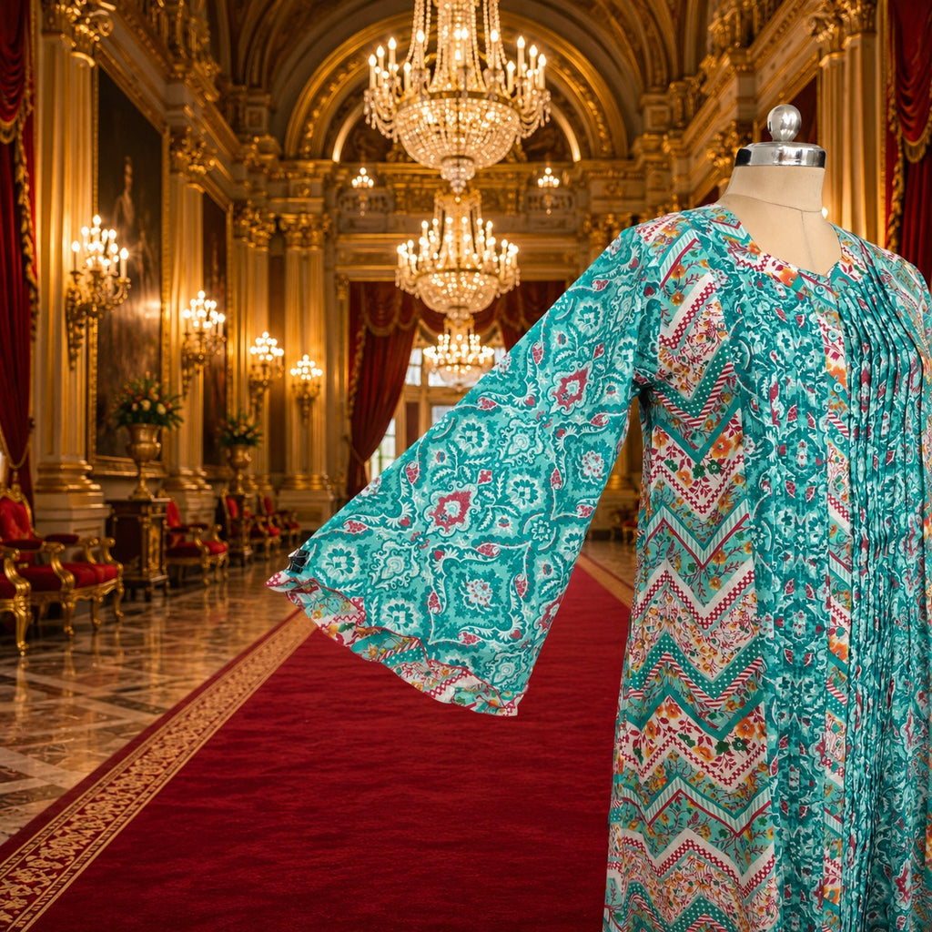 Nura Cotton Dress Jalabiya