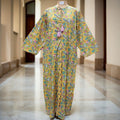 S/M Nobila Printed Cotton Dress 57" Long Jalabiya
