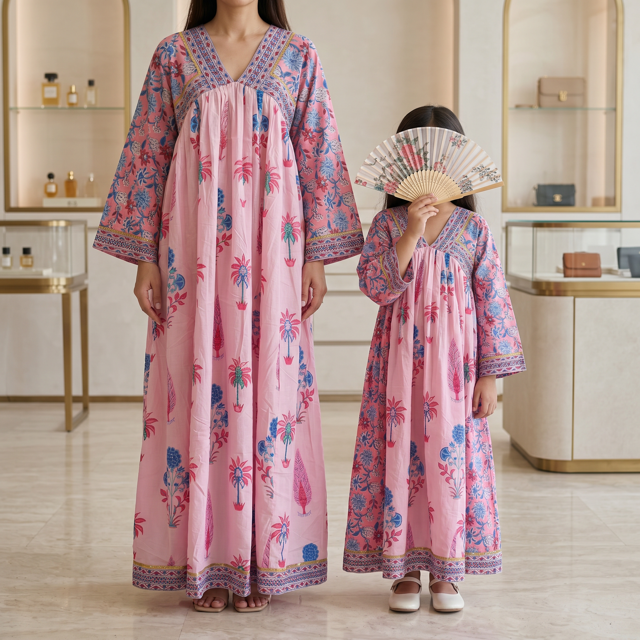 Faika Cotton Dress Jalabiya