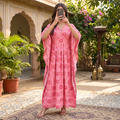 Farasha 3 100% Premium Indian Cotton Jalabiya – Women’s Long Dress.