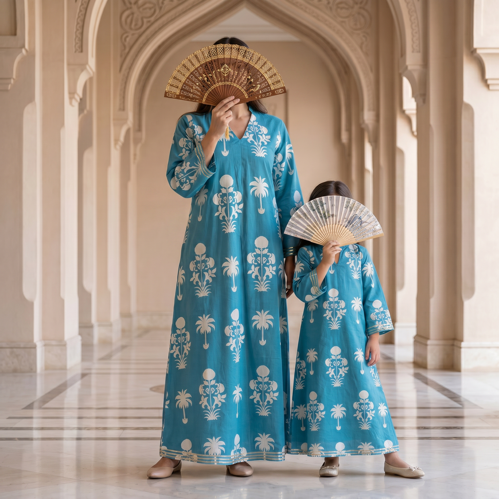 Khadijah Cotton Dress Jalabiya