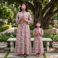 Sofi 100% Premium Indian Cotton Jalabiya – Women’s Long Dress.