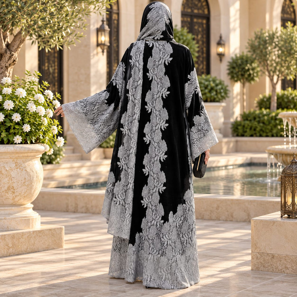 Kashmir Bisht With Sheila 59" Inches Length.