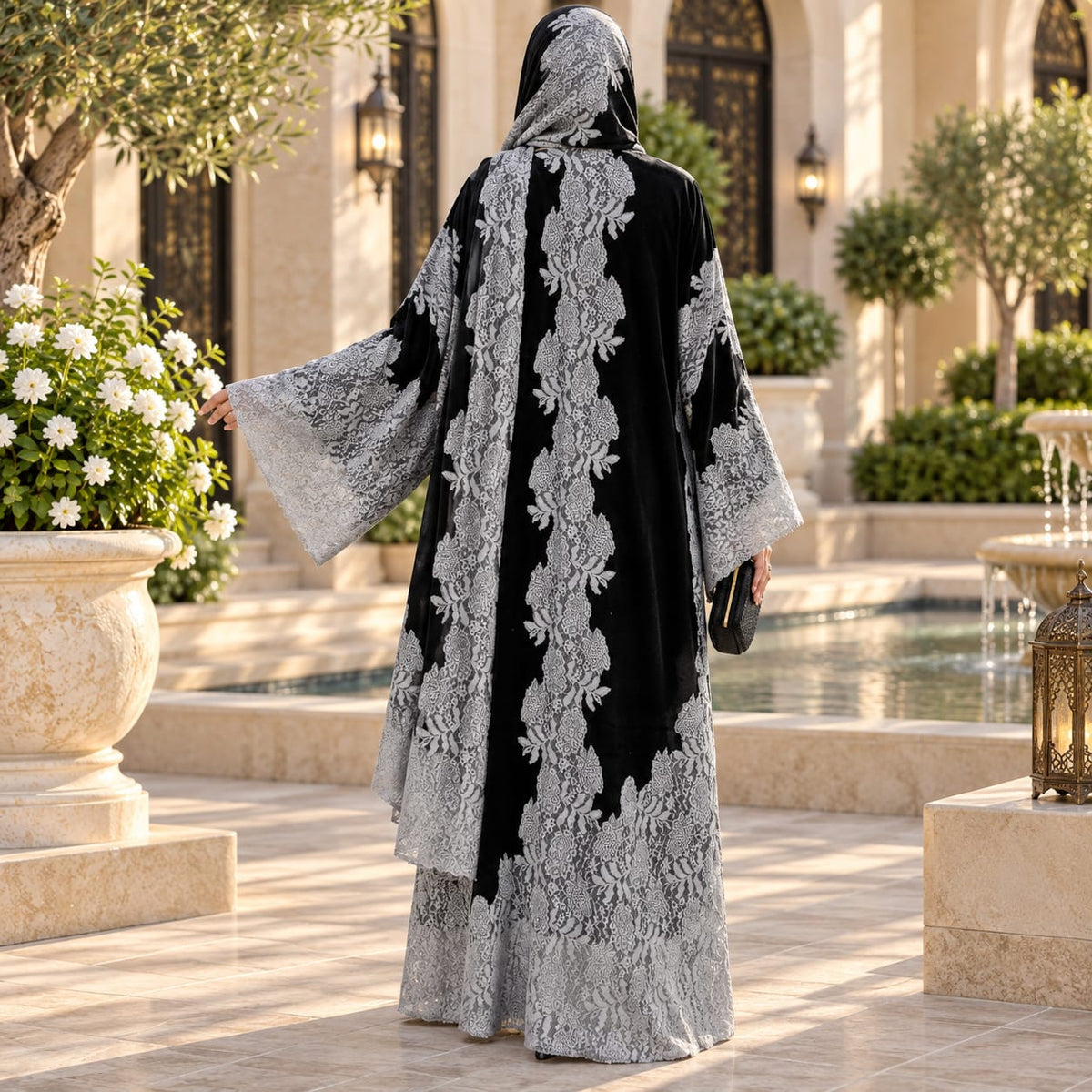Kashmir Bisht With Sheila 59" Inches Length.