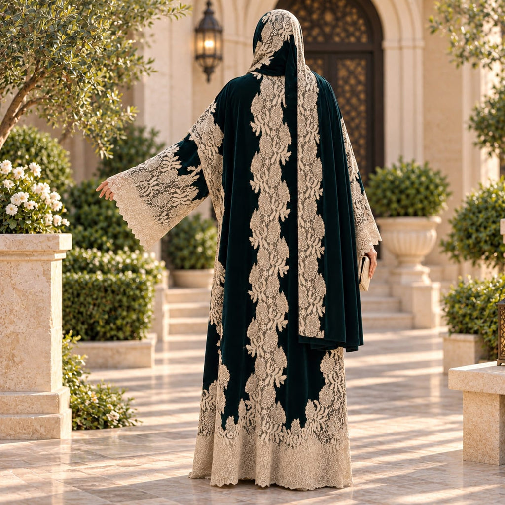 Kashmir Bisht With Sheila 59" Inches Length.