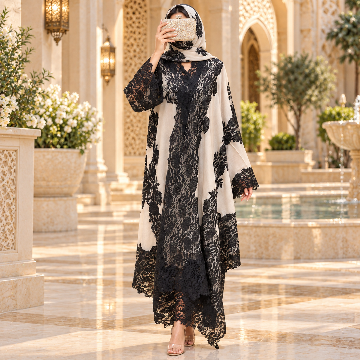 Kashmir Bisht With Sheila 54" Inches Length.