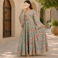 S/M Priam Printed Cotton Long Dress Jalabiya – 57