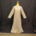 S-M Sofi Printed Cotton Dress 57" Long Jalabiya