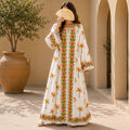 S/M Bhopali Printed Cotton Long Dress Jalabiya – 57