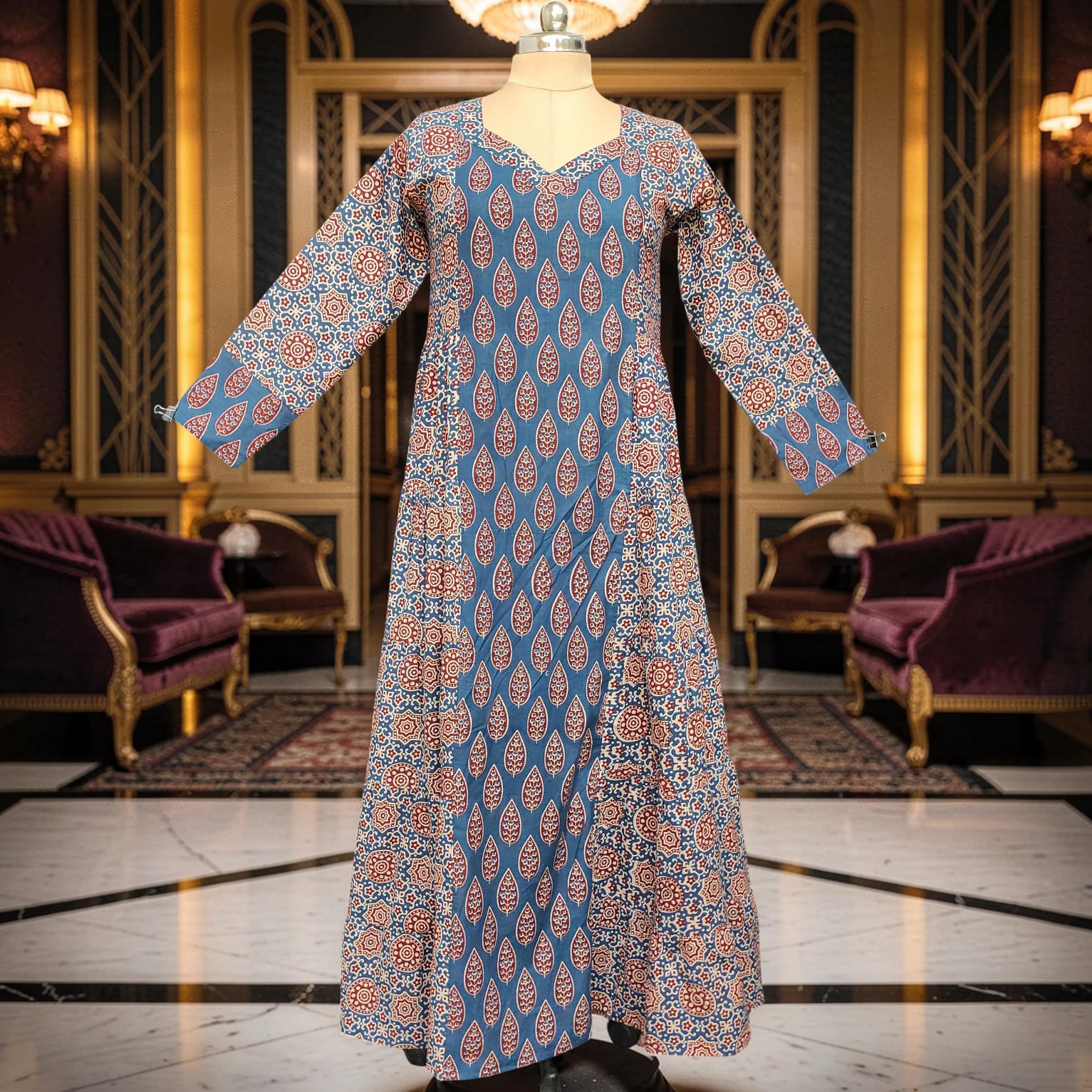 Sarah Cotton Dress Jalabiya