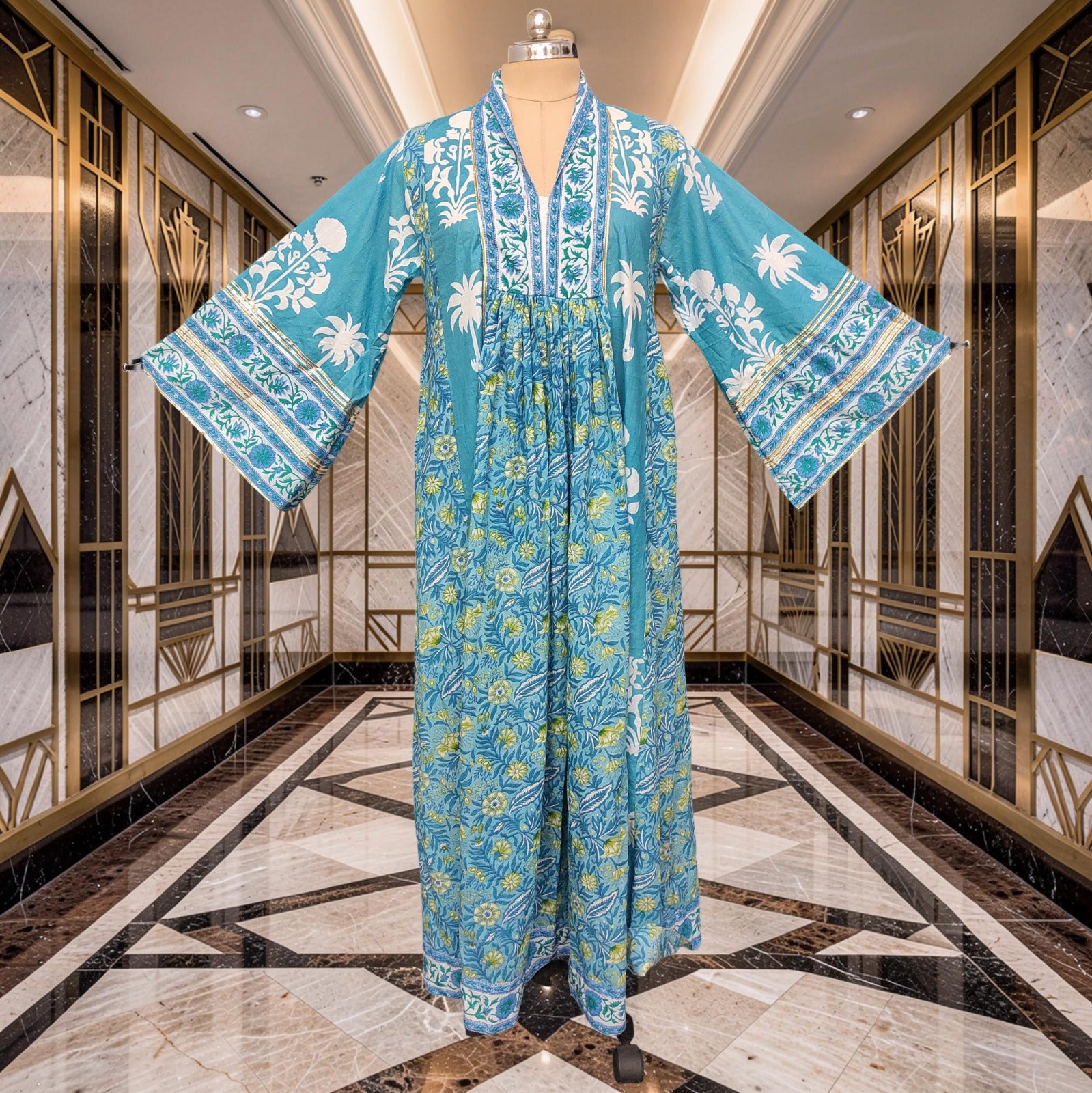 Uraifah Cotton Dress Jalabiya