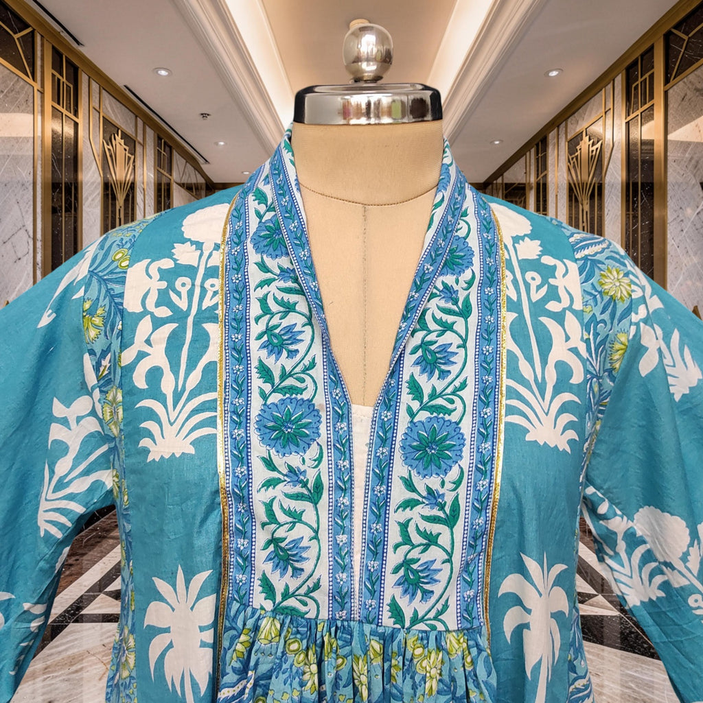 Uraifah Cotton Dress Jalabiya