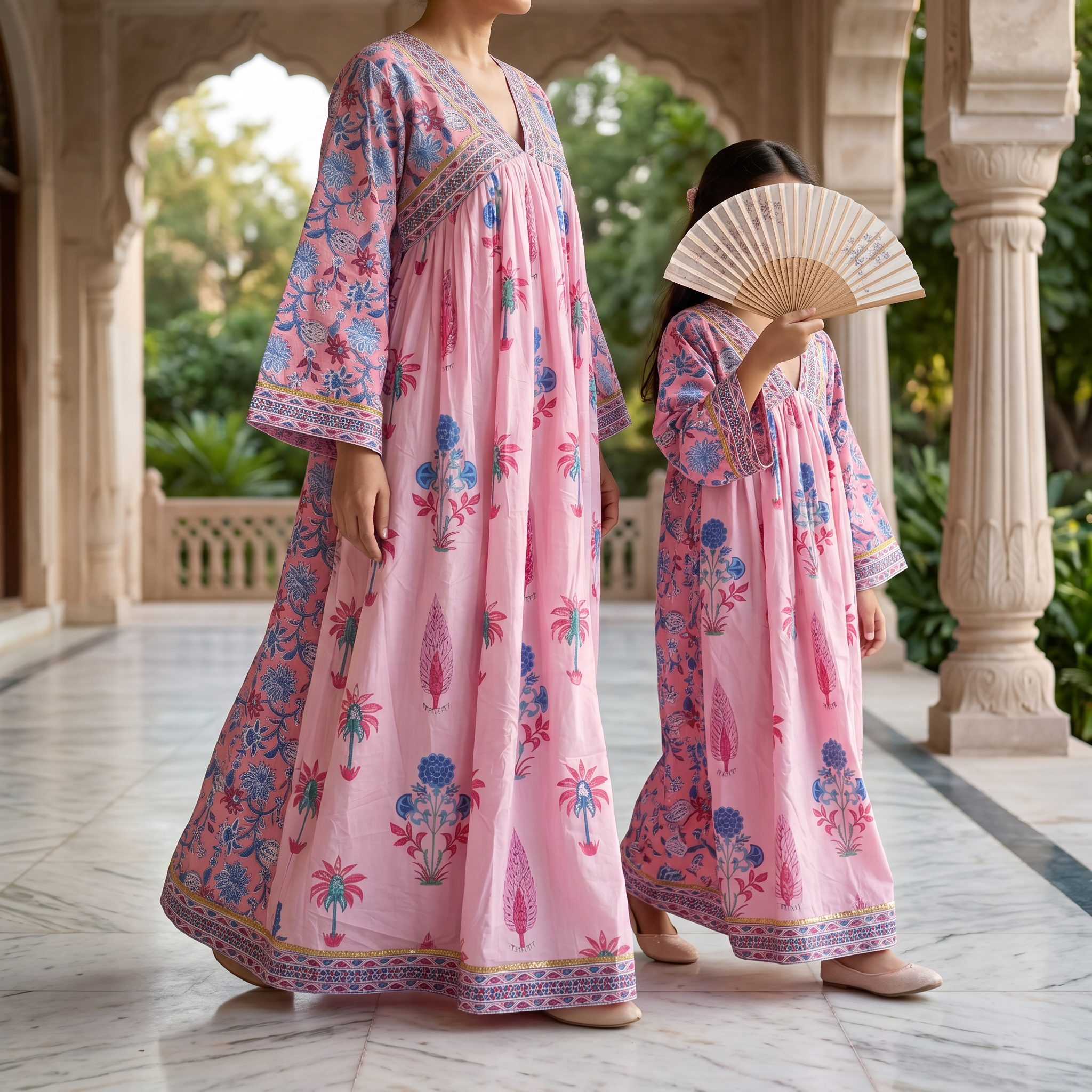 Faika Cotton Dress Jalabiya