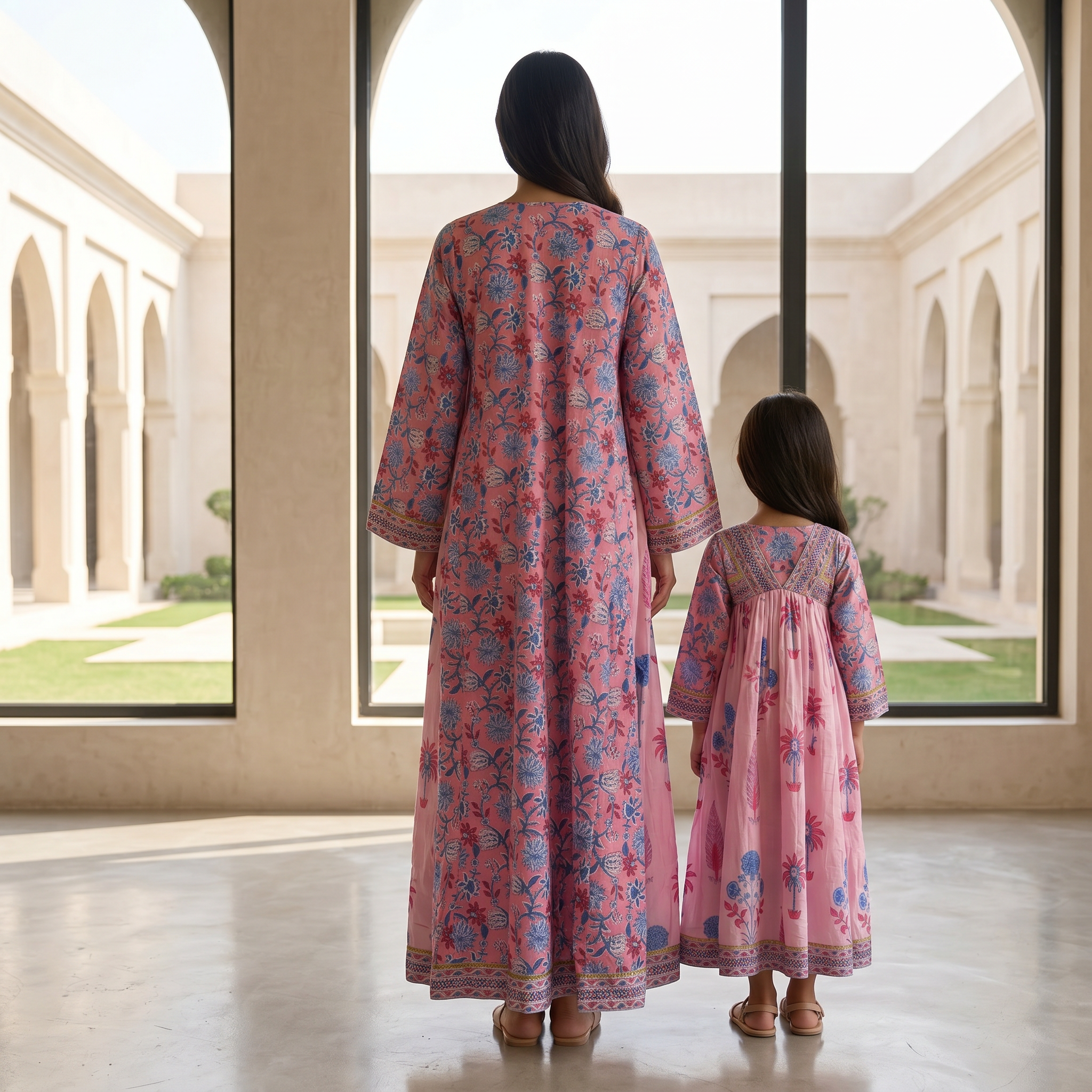 Faika Cotton Dress Jalabiya