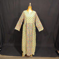 L/XL Special Printed Cotton Dress 57" Long Jalabiya TN 123