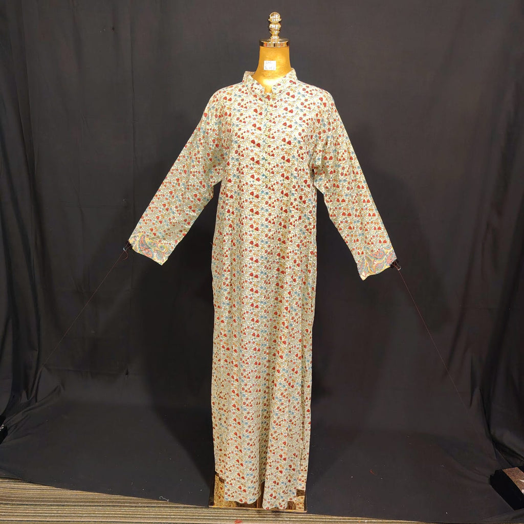 L/XL Sofi Printed Cotton Dress 57" Long Jalabiya TN 157