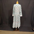 XS/S Ari Printed Cotton Dress 54" Long Jalabiya TN 65