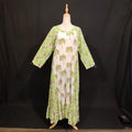 XS/S Naija Printed Cotton Dress 54" Long Jalabiya TN 74