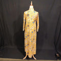 XS/S Singapore Printed Cotton Dress 54" Long Jalabiya TN 76