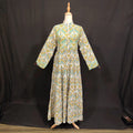 XS/S Special Printed Cotton Dress 54" Long Jalabiya TN 78