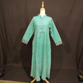 XS/S Special Printed Cotton Dress 54" Long Jalabiya TN 88