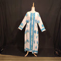 XS/S Bhopali Printed Cotton Dress 54" Long Jalabiya TN 92