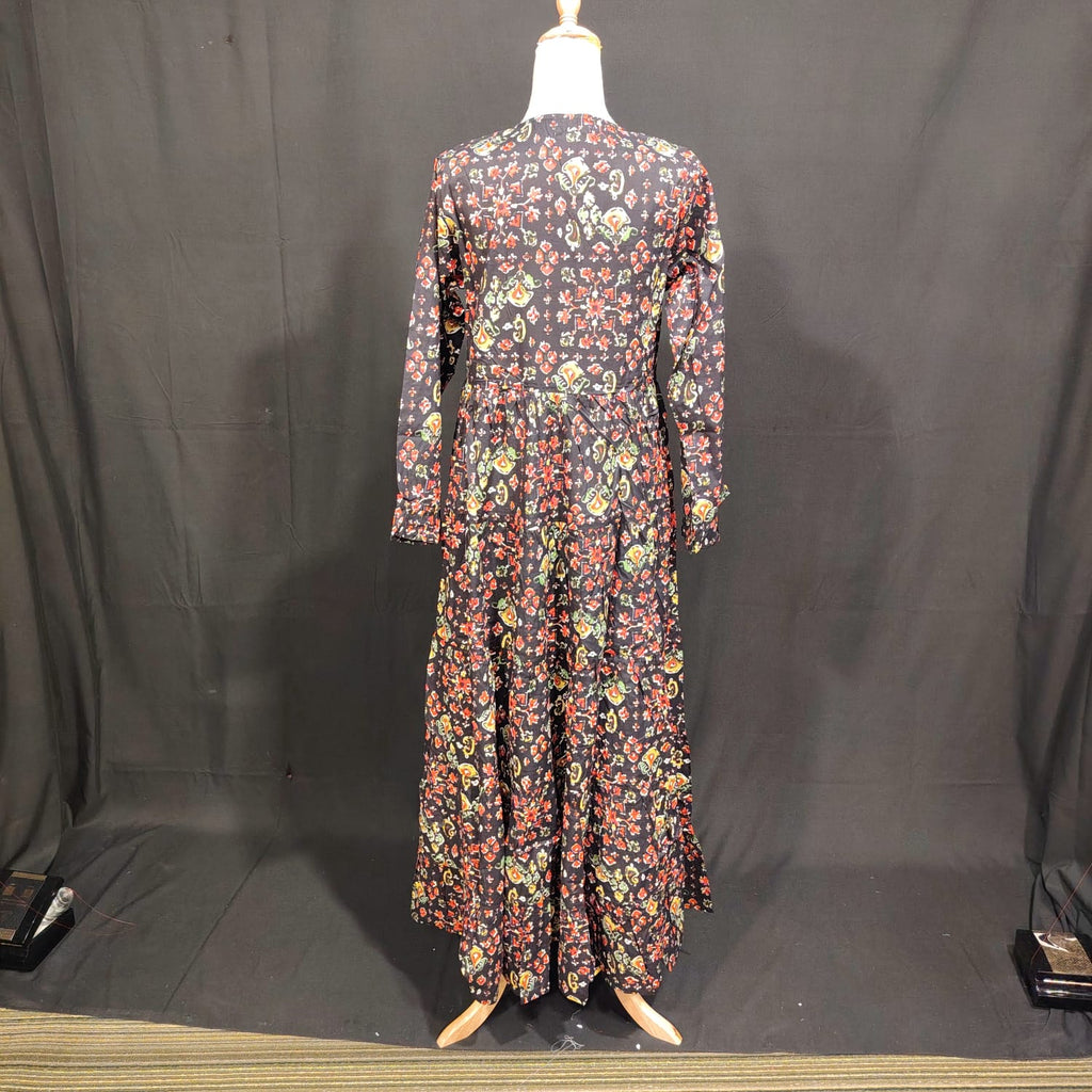 Title XS/S Special Printed Cotton Dress 54" Long Jalabiya TN 94