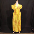 XS/S Amani Printed Cotton Dress 54" Long Jalabiya TN 96