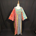 L/XL Malaysia Printed Cotton Dress 57" Long Jalabiya TN 274