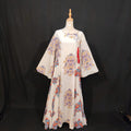 L/XL Cindrella Printed Cotton Dress 57" Long Jalabiya TN 282