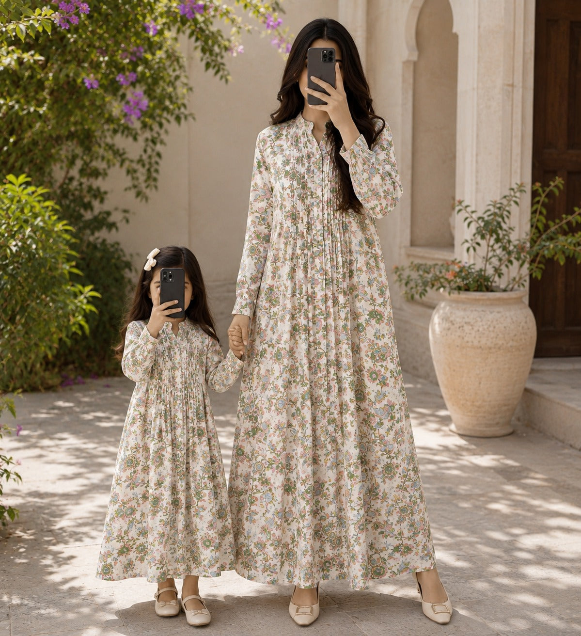 Asra 100% Premium Indian Cotton Jalabiya – Women’s Long Dress.