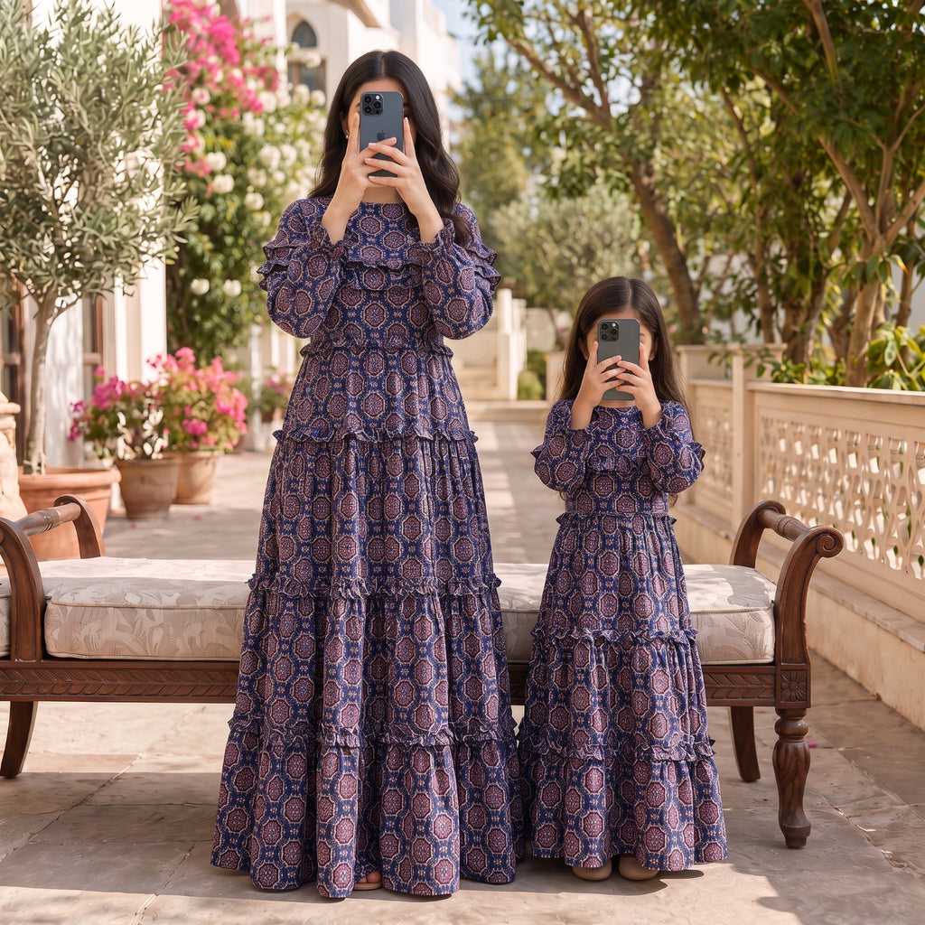 Bareea 100% Premium Indian Cotton Jalabiya – Women’s Long Dress.