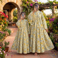 Halisa 100% Premium Indian Cotton Jalabiya – Women’s Long Dress.