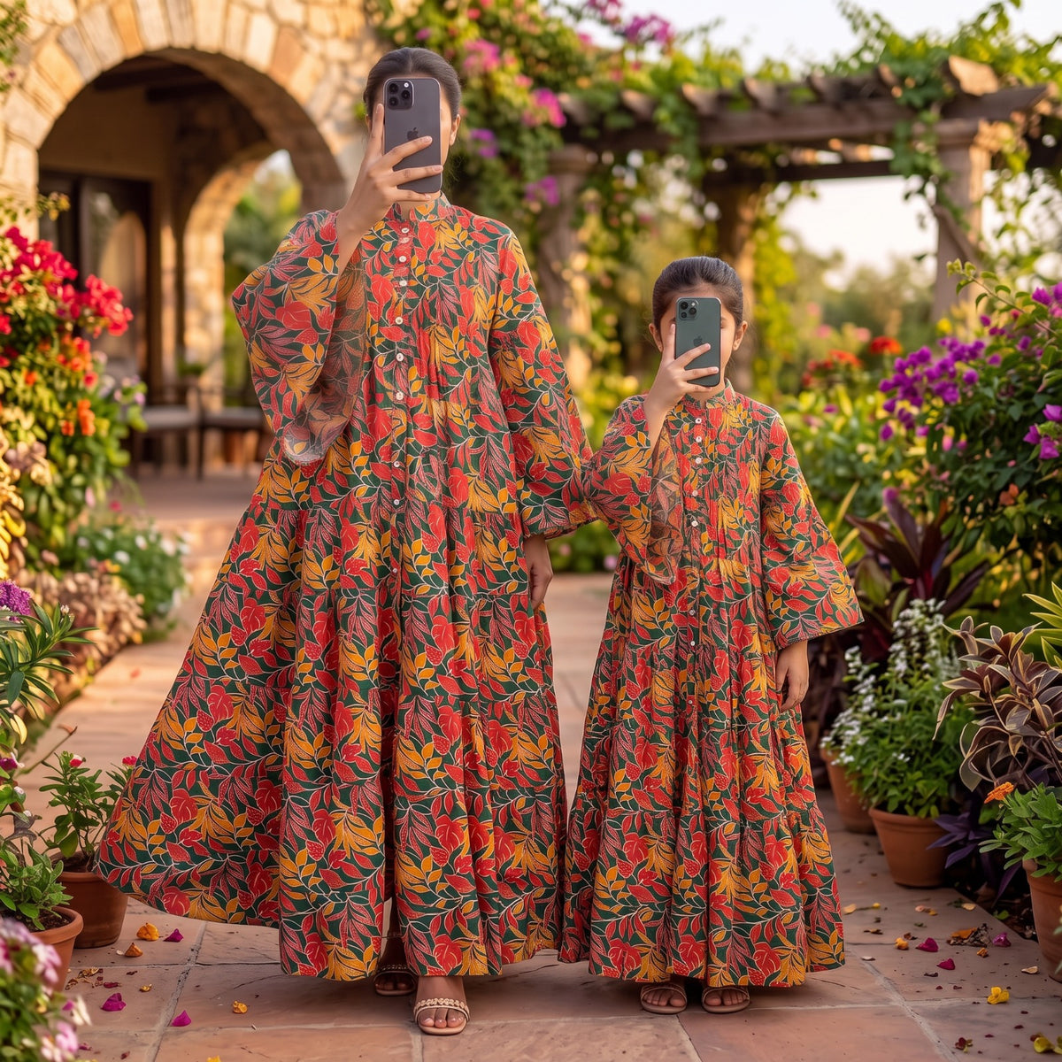 Halisa 100% Premium Indian Cotton Jalabiya – Women’s Long Dress.