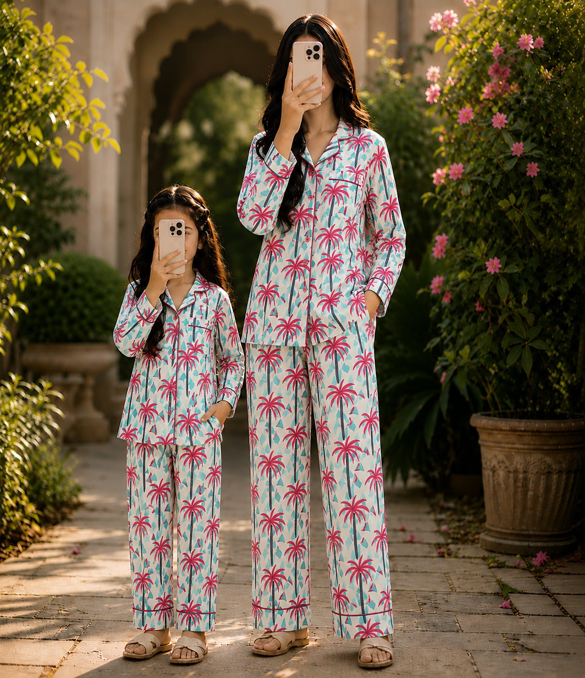 Cotton Long Sleeves Pajama Set 100% Premium Indian Cotton