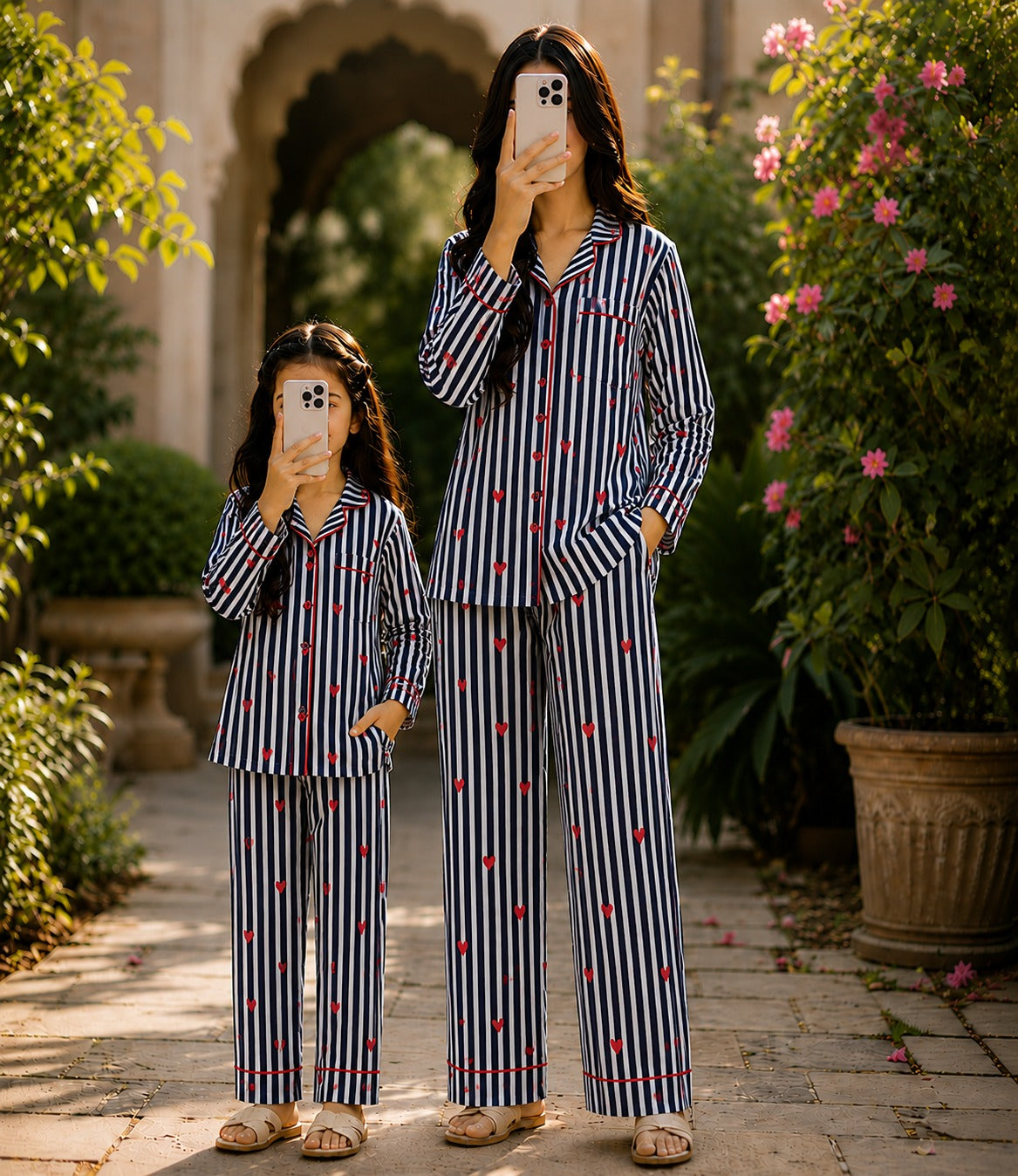 Cotton Long Sleeves Pajama Set 100% Premium Indian Cotton