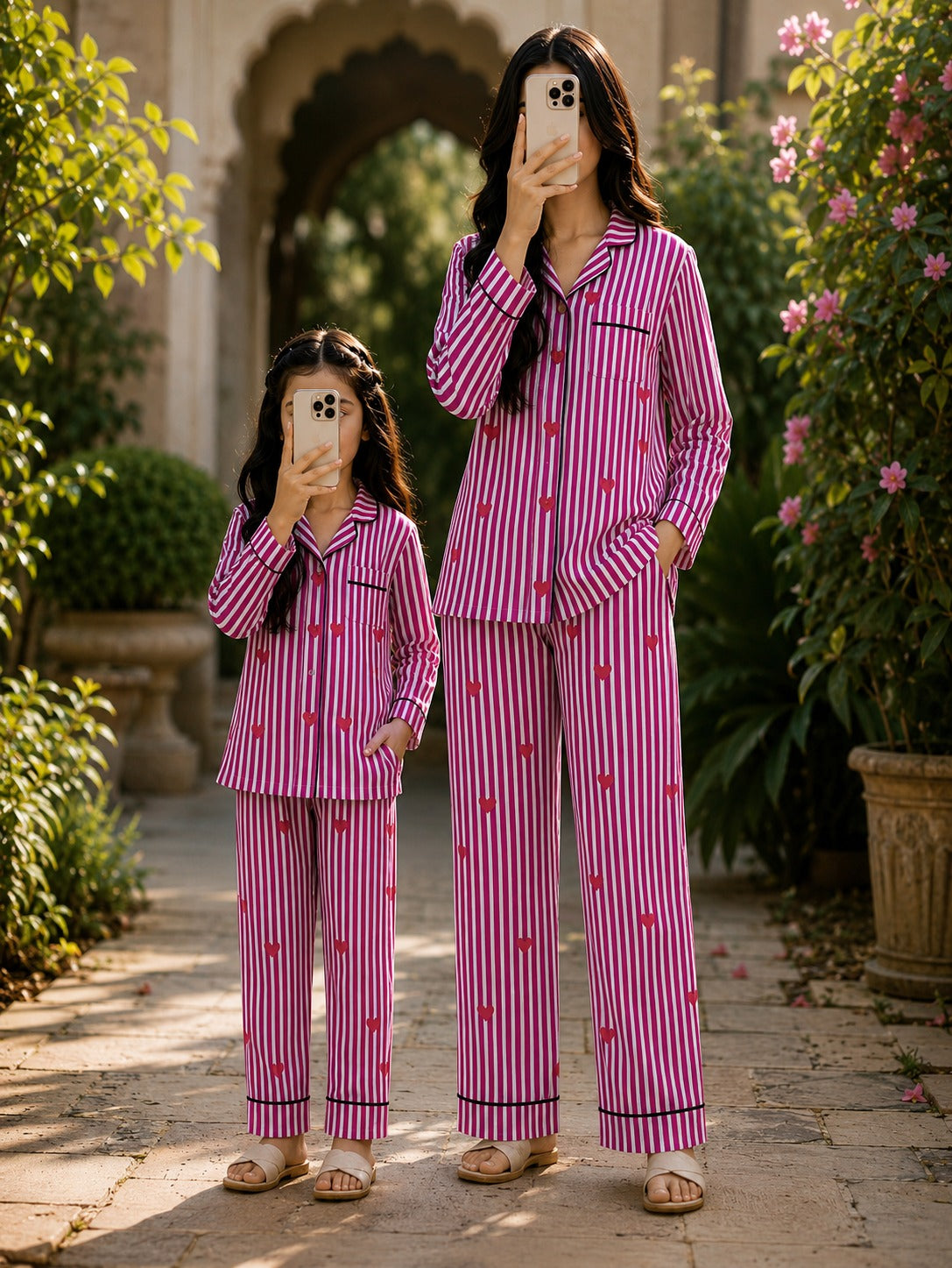 Cotton Long Sleeves Pajama Set 100% Premium Indian Cotton