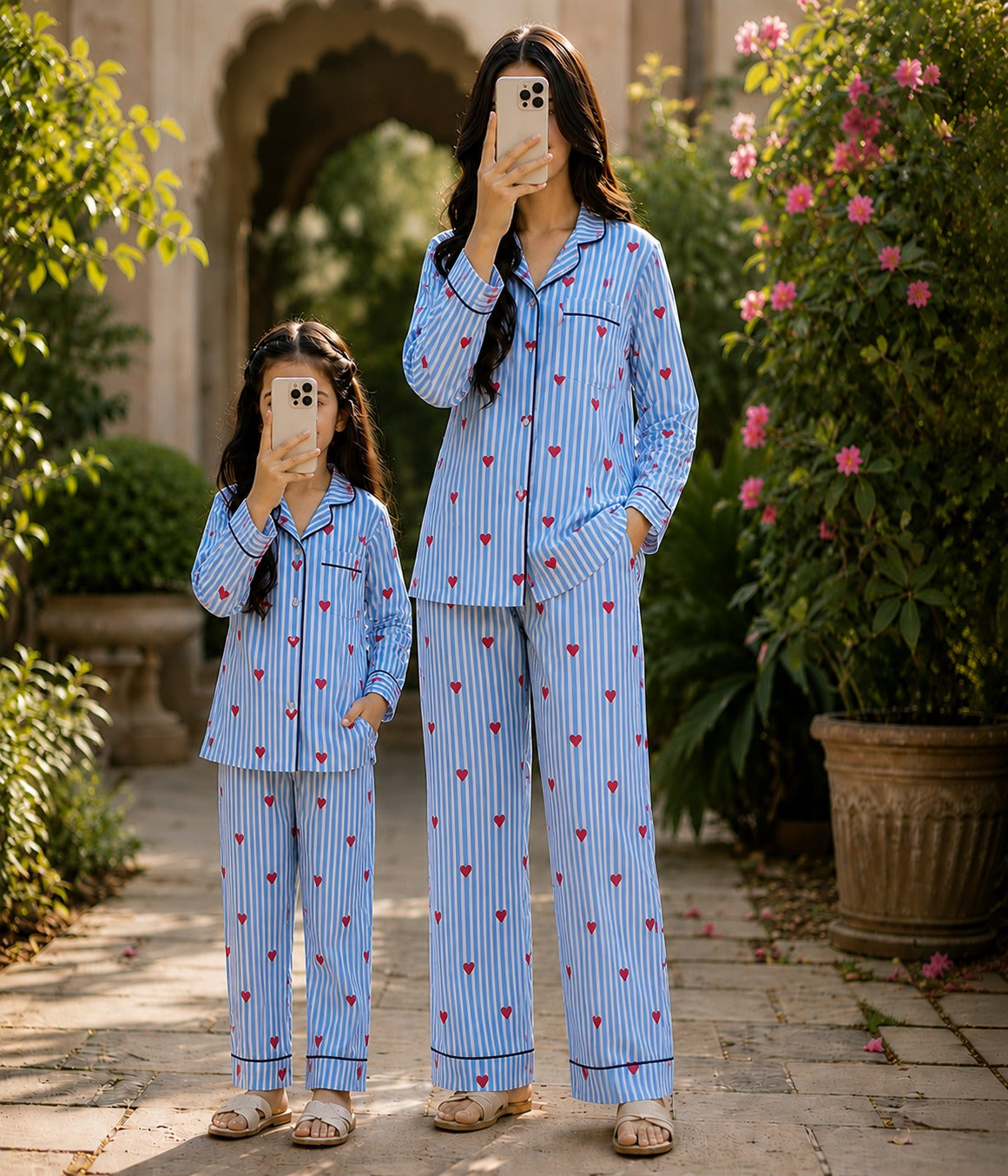 Cotton Long Sleeves Pajama Set 100% Premium Indian Cotton