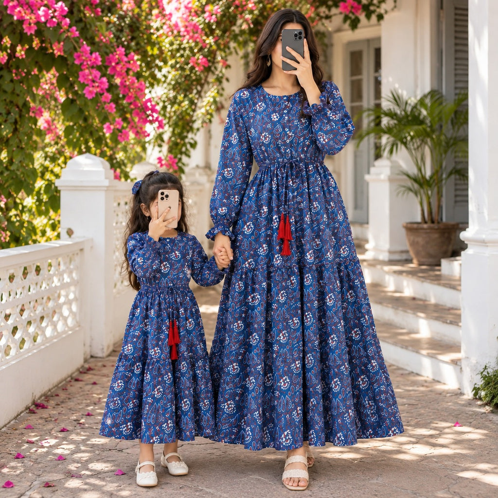 Cora 100% Premium Indian Cotton Jalabiya – Women’s Long Dress.