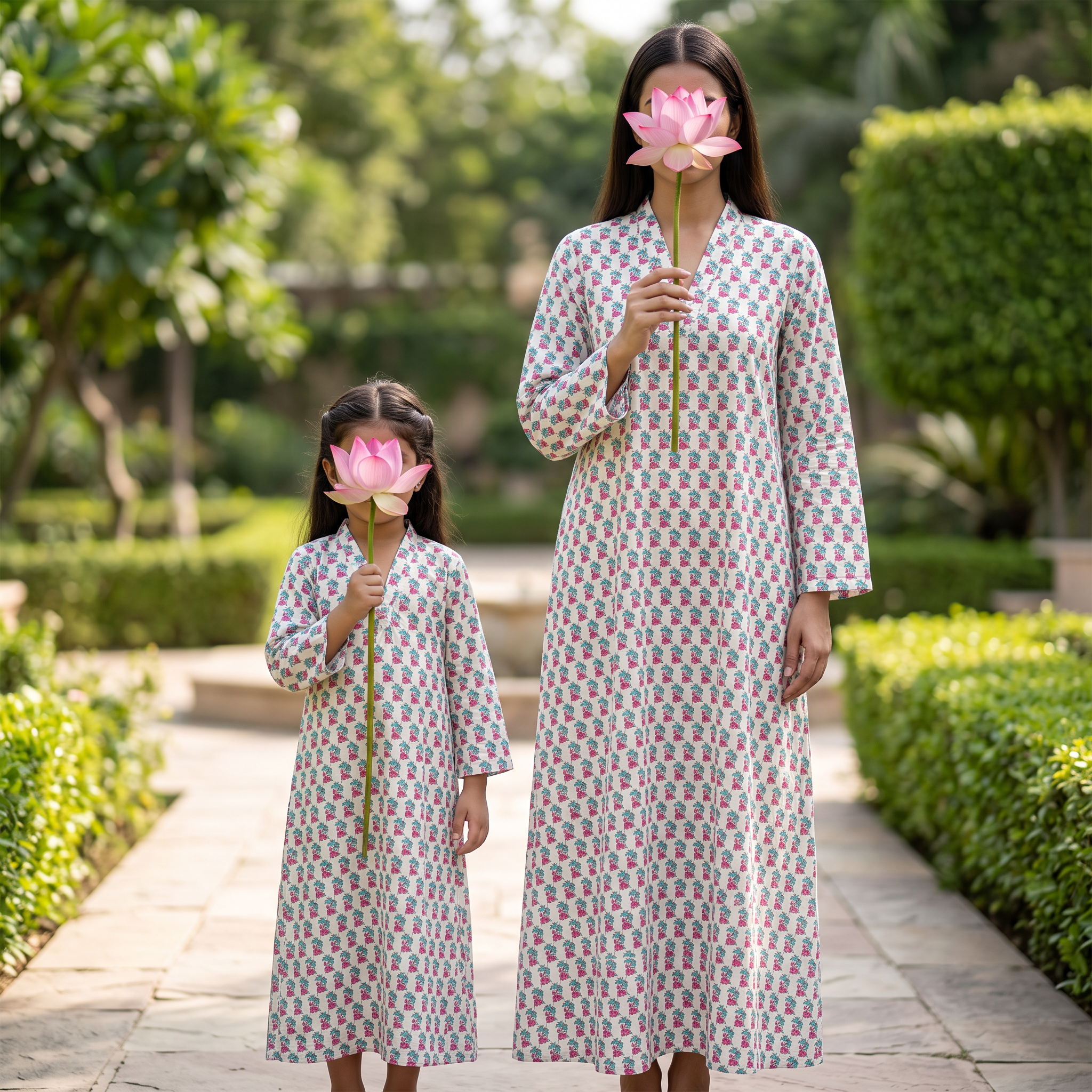 Teena Cotton Dress Jalabiya