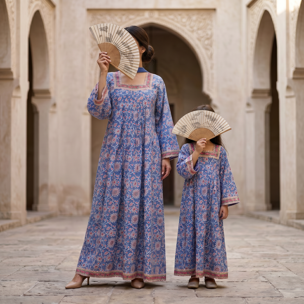 Sana Cotton Dress Jalabiya